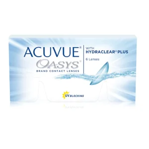 Lentes de contacto Acuvue Oasys con HydraClear Plus
